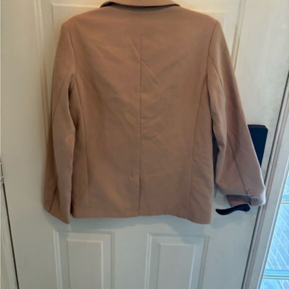 Urban Outfitters Tan Blazer Classic Tailored Fit - Picture 3 of 4